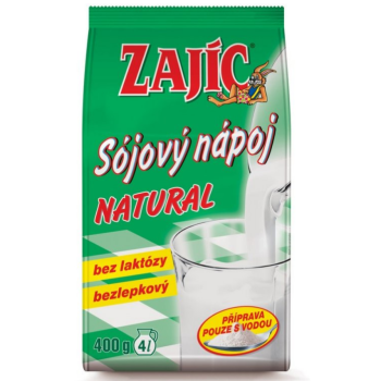 Sójový nápoj Zajíc natural 400g sáček