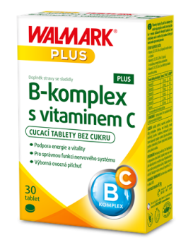 Walmark B-komplex PLUS s vitaminem C 30tbl