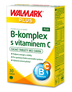 Walmark B-komplex Plus s vitaminem C 30tbl