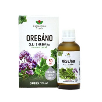 Oregáno Olej z oregána 50ml EKOMEDICA