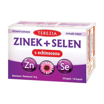 Terezia Zinek + Selen + Echinacea 30cps