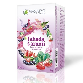 Megafyt Jahoda s aronií 20x2g