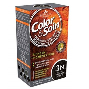 Barva Color&Soin 3N - tmavě hnědá 135ml