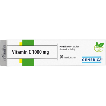 Vitamin C 1000 mg Generica tbl. eff. 20