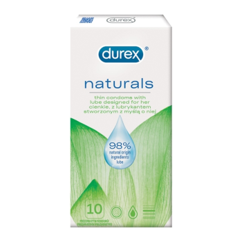Prezervativ DUREX Naturals 10ks