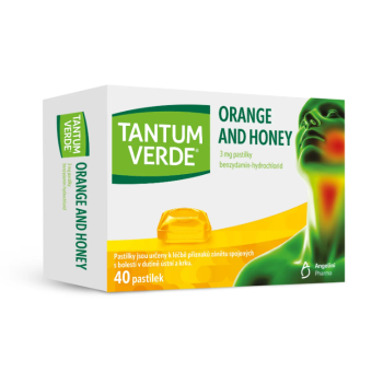 Tantum Verde Orange and Honey 3mg pas.40