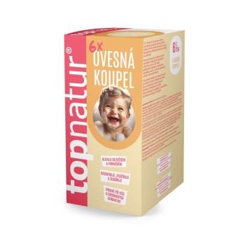 Ovesná koupel pro děti 6x25g Topnatur