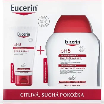 Eucerin pH5 suchá/citlivá pokožka Dárkové balení