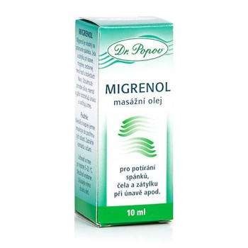 Dr.Popov Migrenol masážní olej 10ml