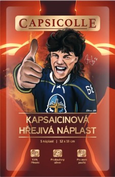 Kapsaicinová hřej.náplast 12x18cm 1ks CAPSICOLLE