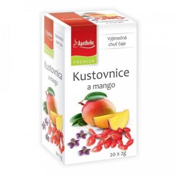 Apotheke Kustovnice s mangem čaj 20x2g