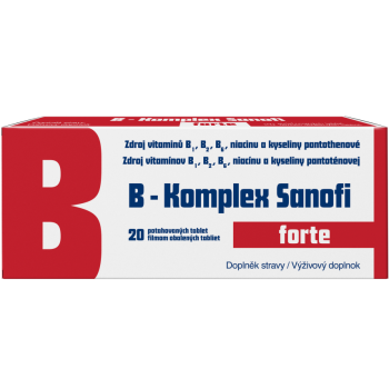 B-Komplex forte Sanofi por.tbl.flm.20