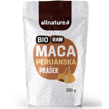 Allnature Maca prášek RAW BIO 200g