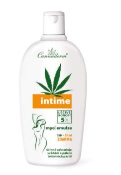 Cannaderm Intime NEW mycí emulze 150+50ml ZDARMA