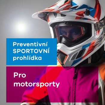 Preventivní sportovní prohlídky pro motorsporty