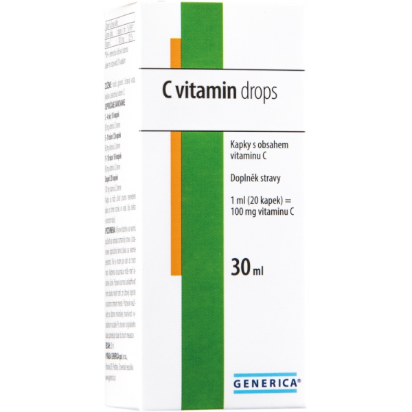 C vitamin drops Generica 30ml