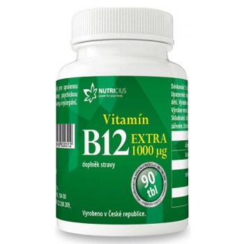 Vitamín B12 EXTRA 1000mcg tbl.90