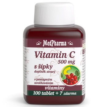 MedPharma Vitamin C 500mg s šípky 107tbl
