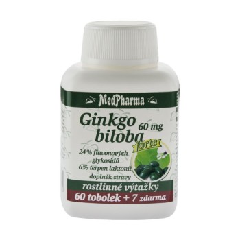 MedPharma Ginkgo biloba 60mg Forte 67tob