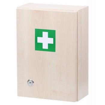 Lékárnička - dřevěná 330x230x120mm prázdná
