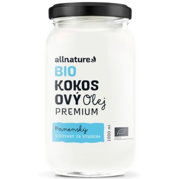 Allnature Kokosový olej panenský BIO 1000ml