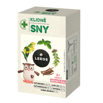 LEROS Dětský čaj Klidné sny 20x1.5g