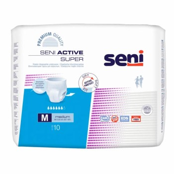 Seni Active Super Medium 10ks inkont.plenk.kalh.