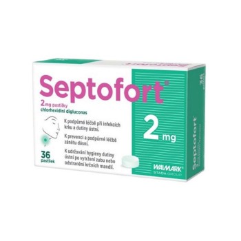 Septofort 2mg 36 pastilek