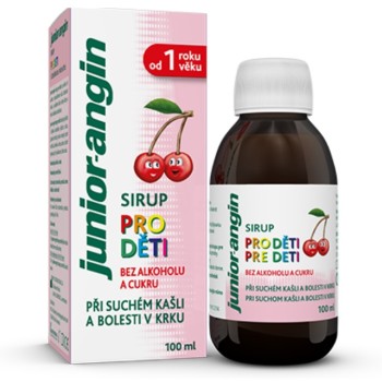 Junior-angin sirup pro děti 100ml