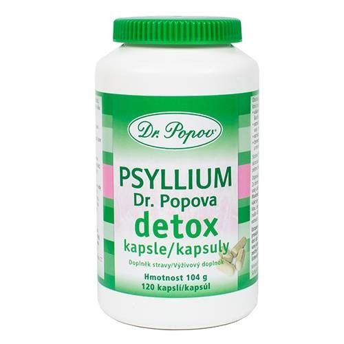 Dr.Popov Psyllium DETOX 120cps
