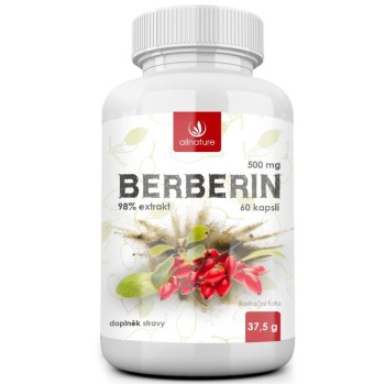 Allnature Berberin Extrakt 98% 500mg 60cps