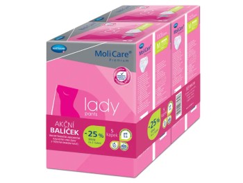 MoliCare Lady Pants 5kap. vel. M Duopack 2x8ks