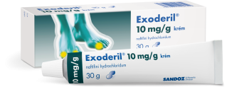 EXODERIL 10 mg/g krém, 30 g