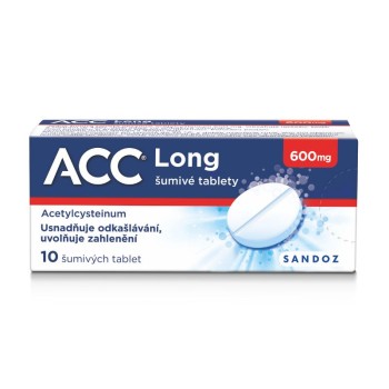 ACC LONG 600 mg šumivé tablety, 10 tbl.