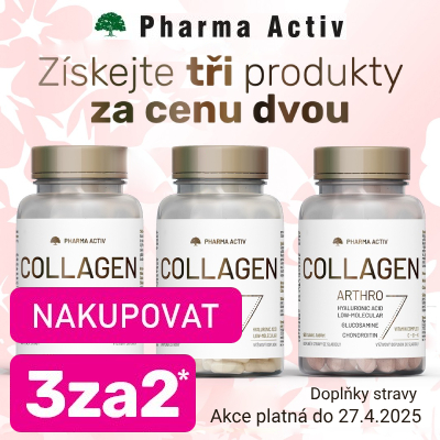 Akce 3 za 2 na Pharma Activ do 27.4.2025
