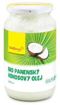 Panenský kokosový olej BIO 1000ml Wolfberry