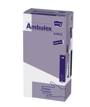 Ambulex Vinyl rukavice vinyl.nepudrované L 100ks