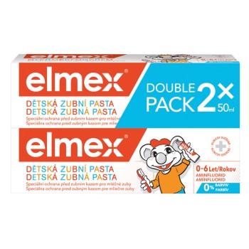 Elmex zubní pasta dětská 2x50ml