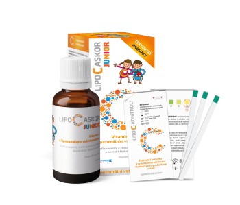 Lipo C Askor Junior tekutý lipozomální vitamin C 110ml