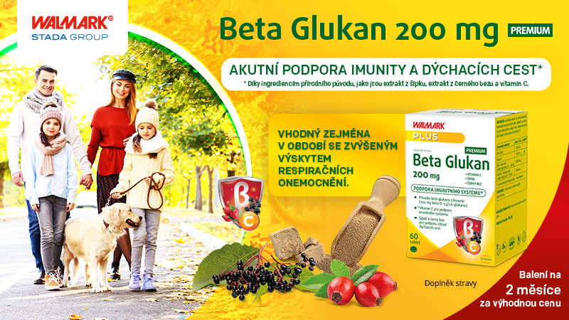 Beta Glukan 200 mg PREMIUM 60tbl. Foto 1