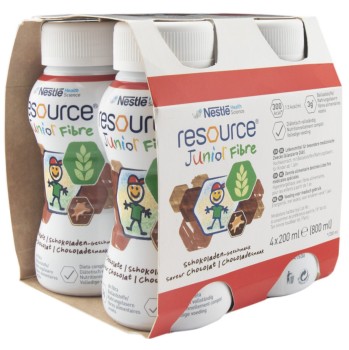 Resource Junior Fibre Kakao perorální roztok 4x200ml