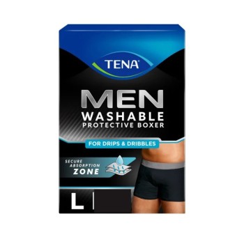 Tena Men Washable Underwear L inkontinenční boxerky 1 ks černé