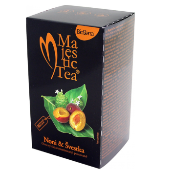 Čaj Majestic Tea Noni+Švestka 20x2.5g Biogena