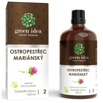 Green Idea Ostropestřec mariánský lihový extrakt 100ml