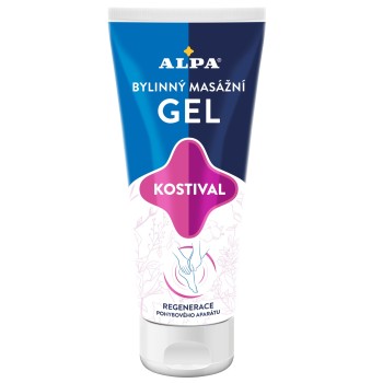 Alpa bylinný masážní gel kostival 100ml