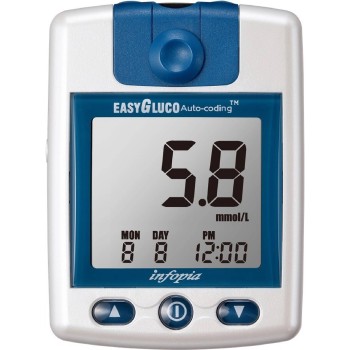 Glukometr EasyGluco s 25ks test.proužků+25 lancet