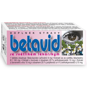 NATURVITA BETAVID se světlíkem lékařským tbl.60