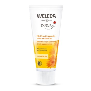 WELEDA Baby Měsíčkový krém na zadeček bez parfemace 75 ml