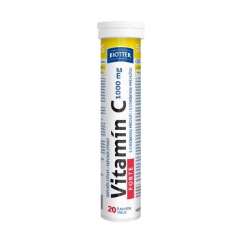 Biotter Vitamín C 1000mg FORTE 20ks