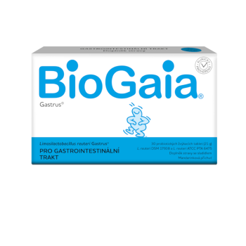 BioGaia Gastrus 30 probiotických žvýkacích tablet